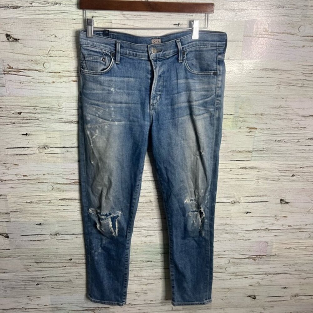 Citzens of Humanity Rocket high rise skinny jeans size 29 distressed